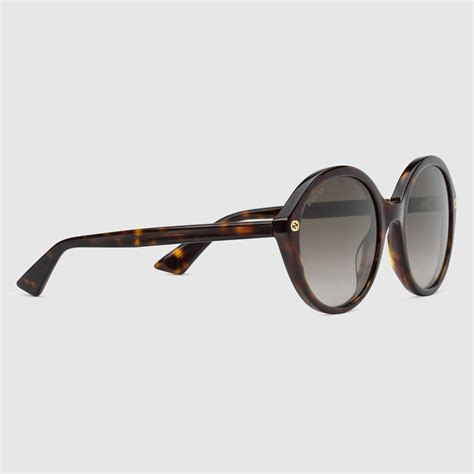 gucci round sunglasses women's|Gucci 50mm round sunglasses.